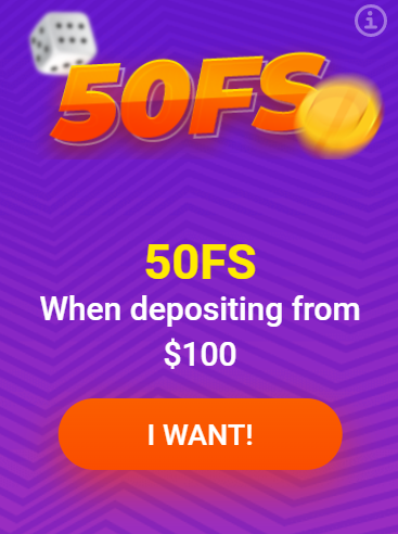 Free 50FS for deposit